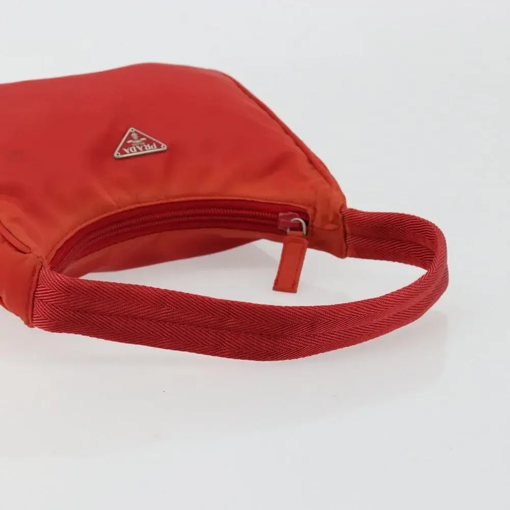 Prada Tessuto Pouch Red